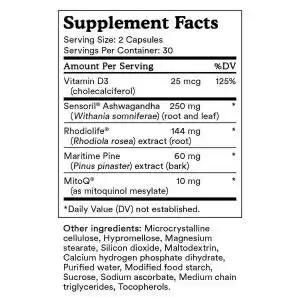 Mitoq adrenal + balance 解压胶囊 60粒